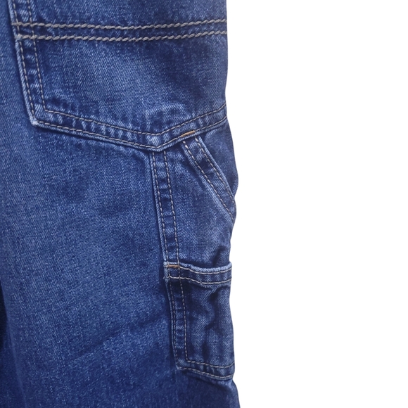 Vintage Osh Kosh B'gosh Vestbak Blue Denim Overalls Toddler Size 2T Excellent - Picture 7 of 11